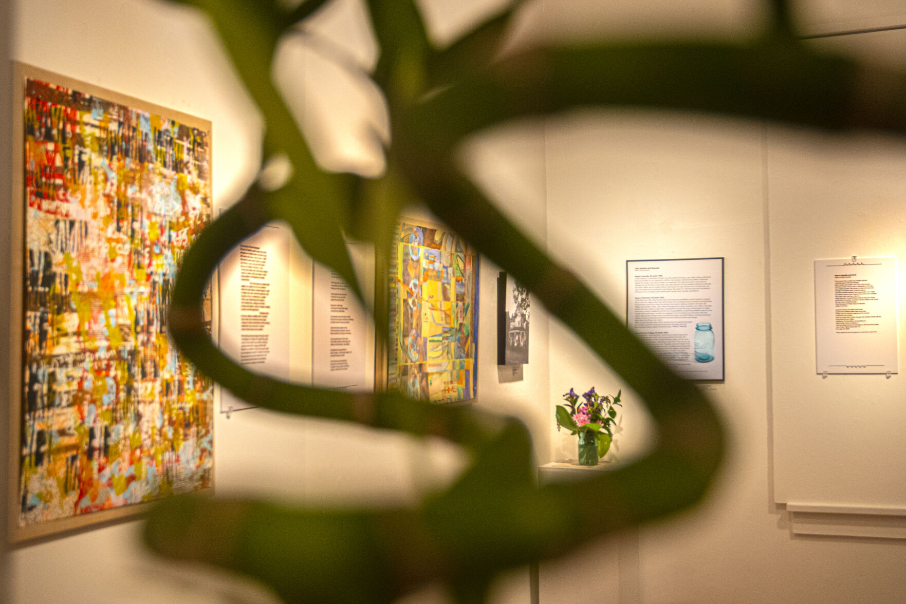 Fem-Fusion Art Exhibit, Through the Bamboo